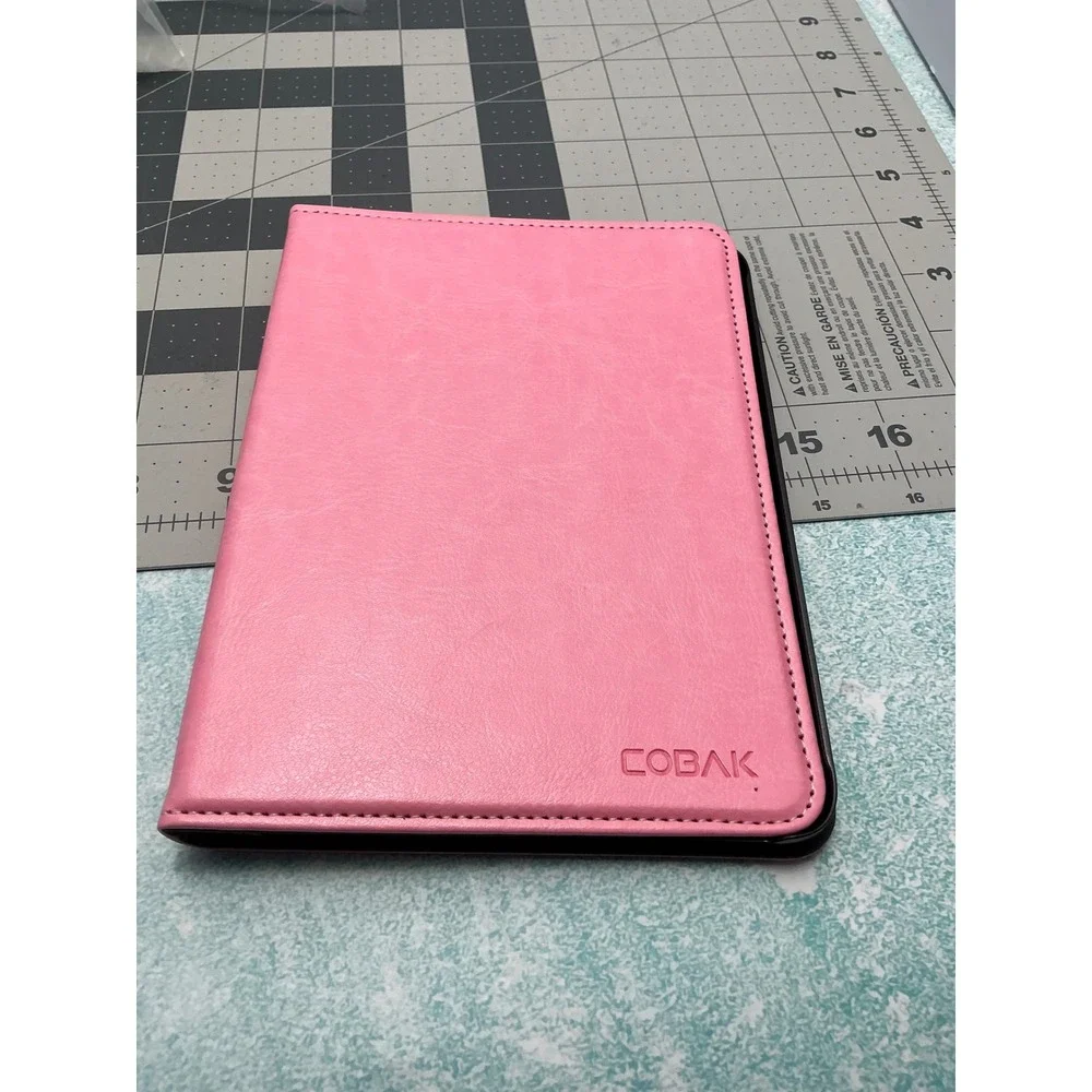 CoBak Pink Leather Stand Case  7 Inch Kindle Paperwhite 12th Gen with Card Slots